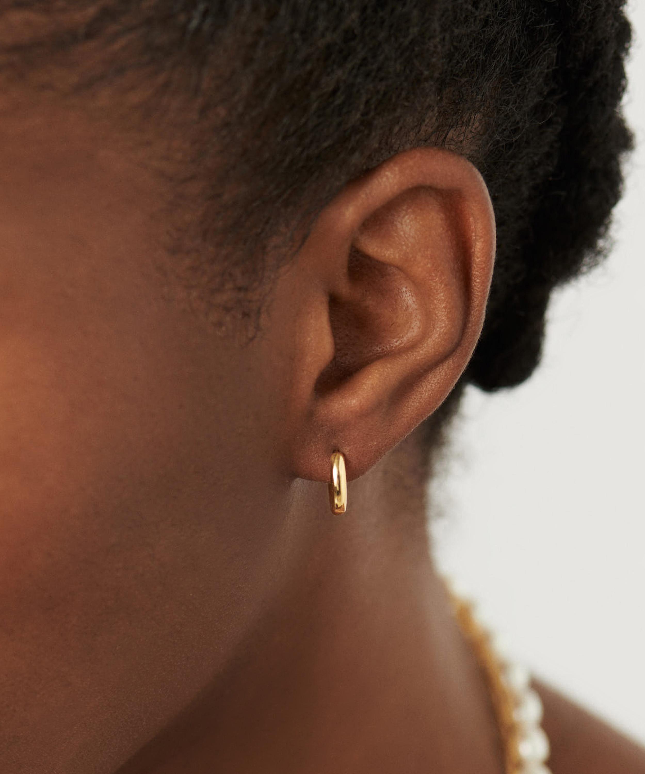 Missoma gold mini tunnel hoops discount