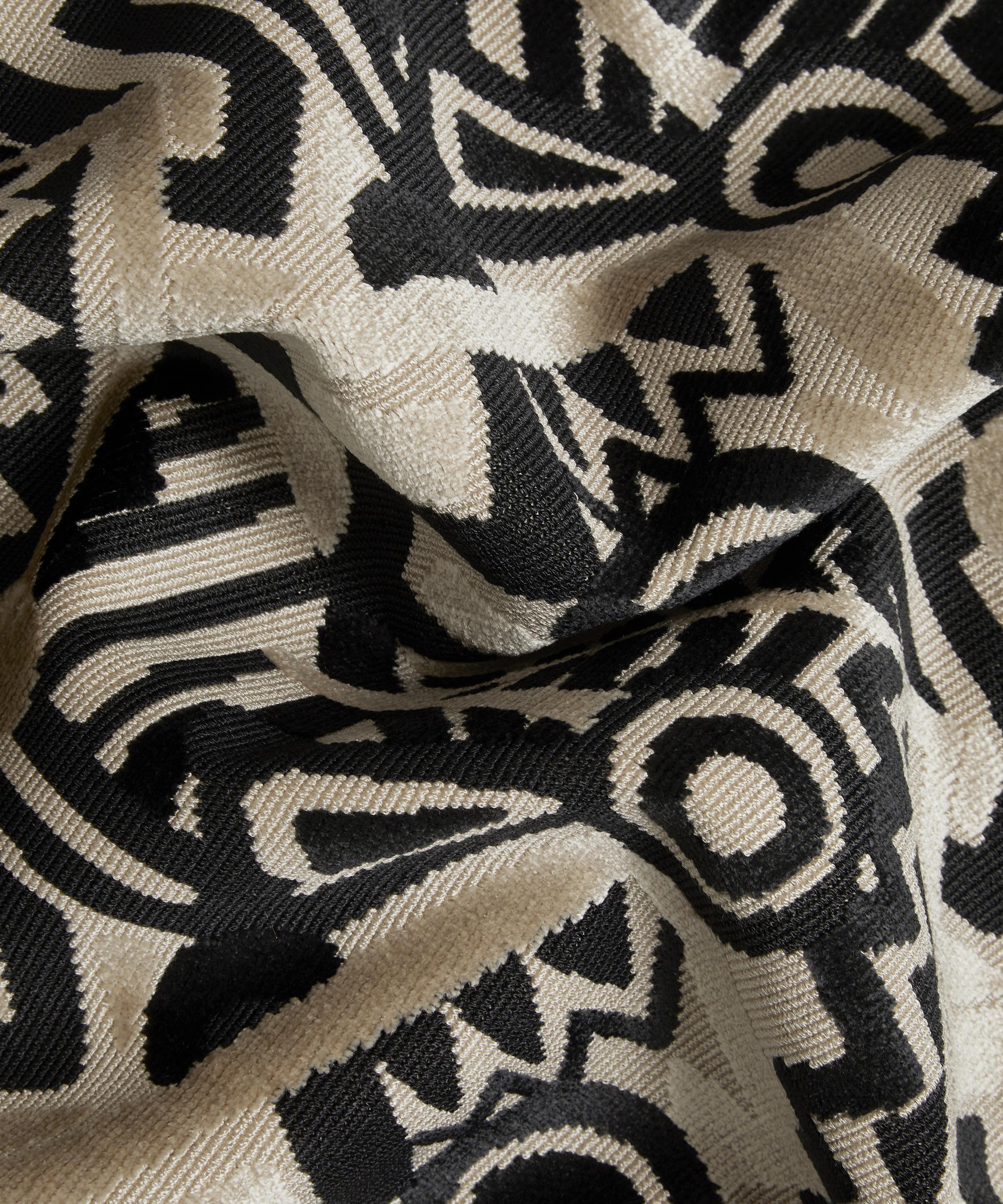 Liberty Interiors - Zig Zag Velvet in Piccadilly image number 4