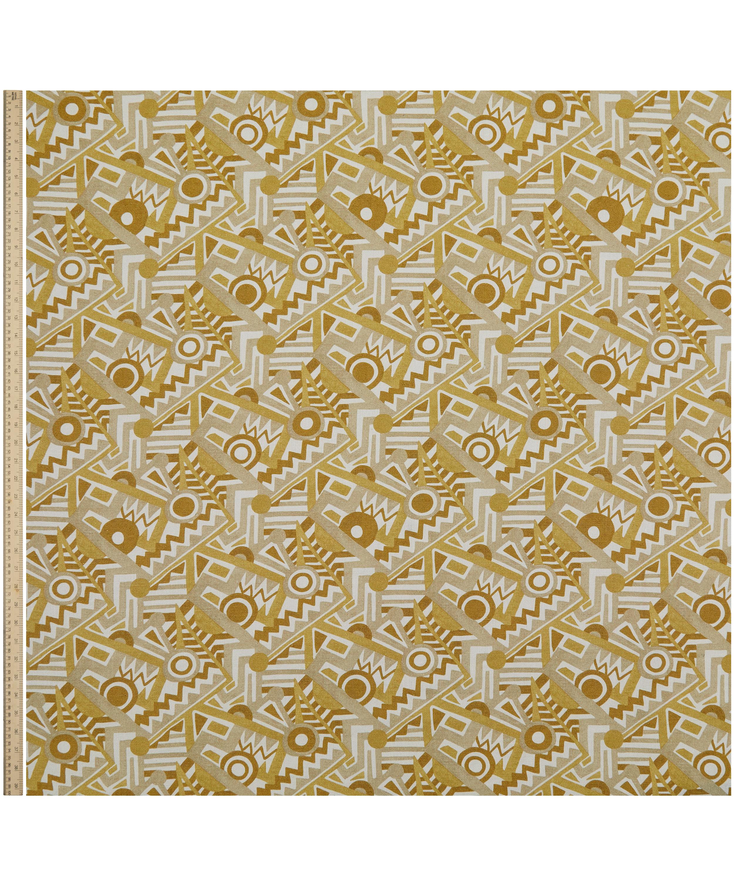 Liberty Interiors - Zig Zag Linen in Sahara image number 2