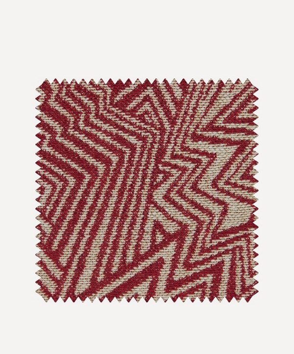 Liberty Interiors - Fabric Swatch - Vertigo Weave in Vesuvio image number 0