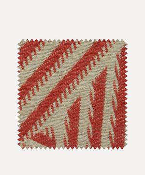 Liberty Interiors - Fabric Swatch - Shadow Stripe Weave in Vesuvio image number 0