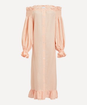 Sleeper - Romantica Loungewear Linen Dress image number 0
