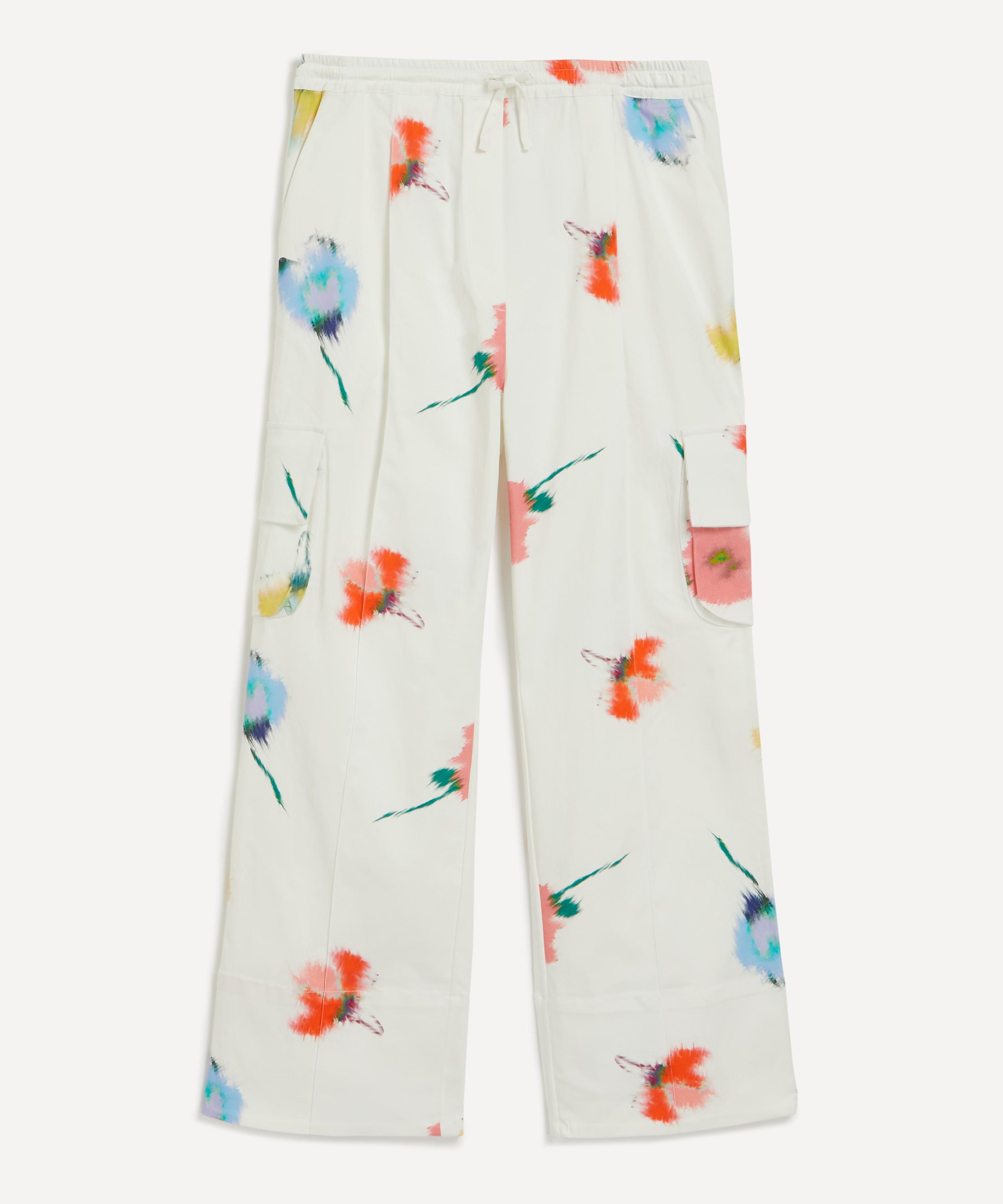 Sleeper - Safari Flower Print Cargo Trousers image number 0