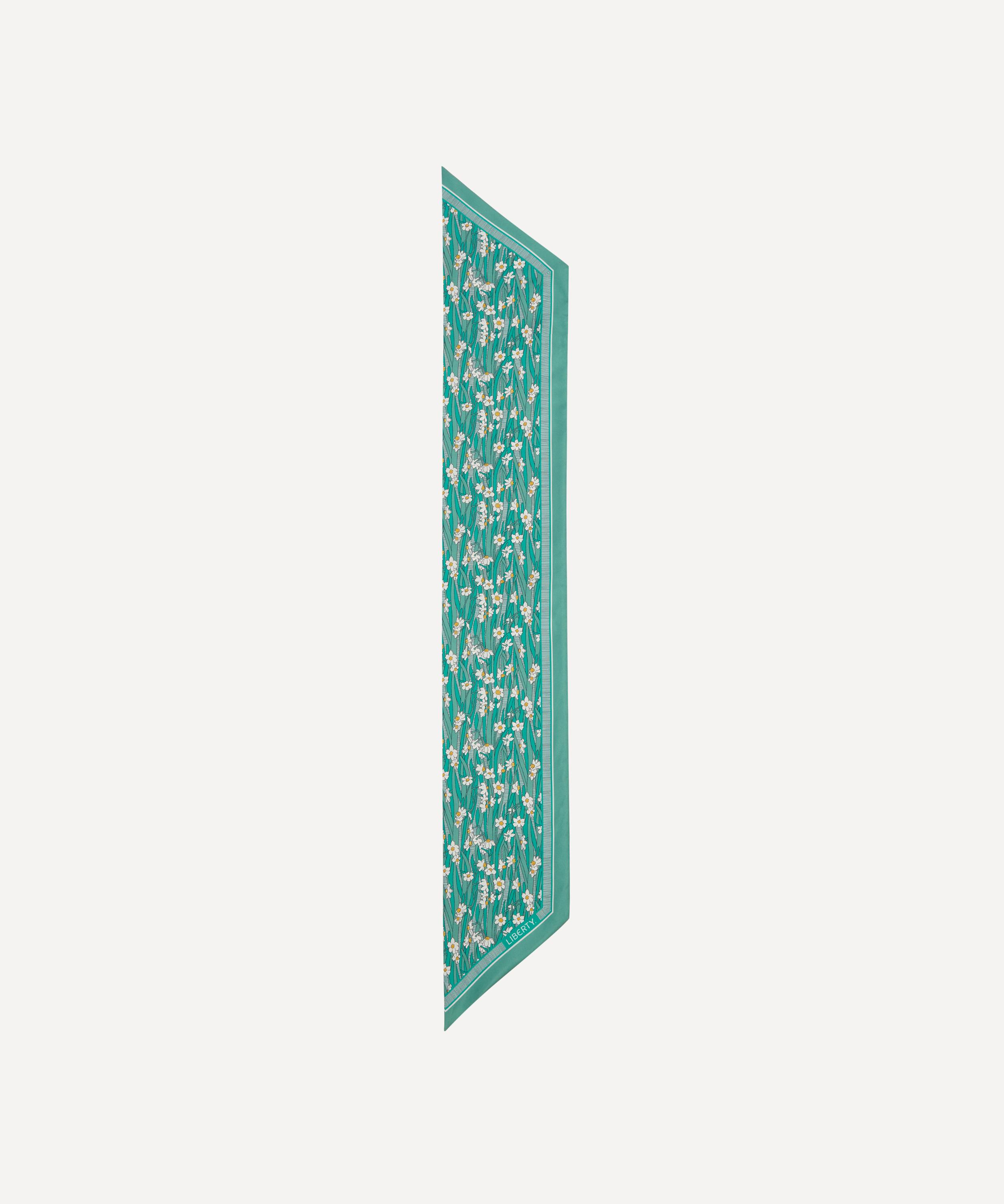 Liberty - Daisy Lawn 15X100 Silk Twill Ribbon Scarf image number 0