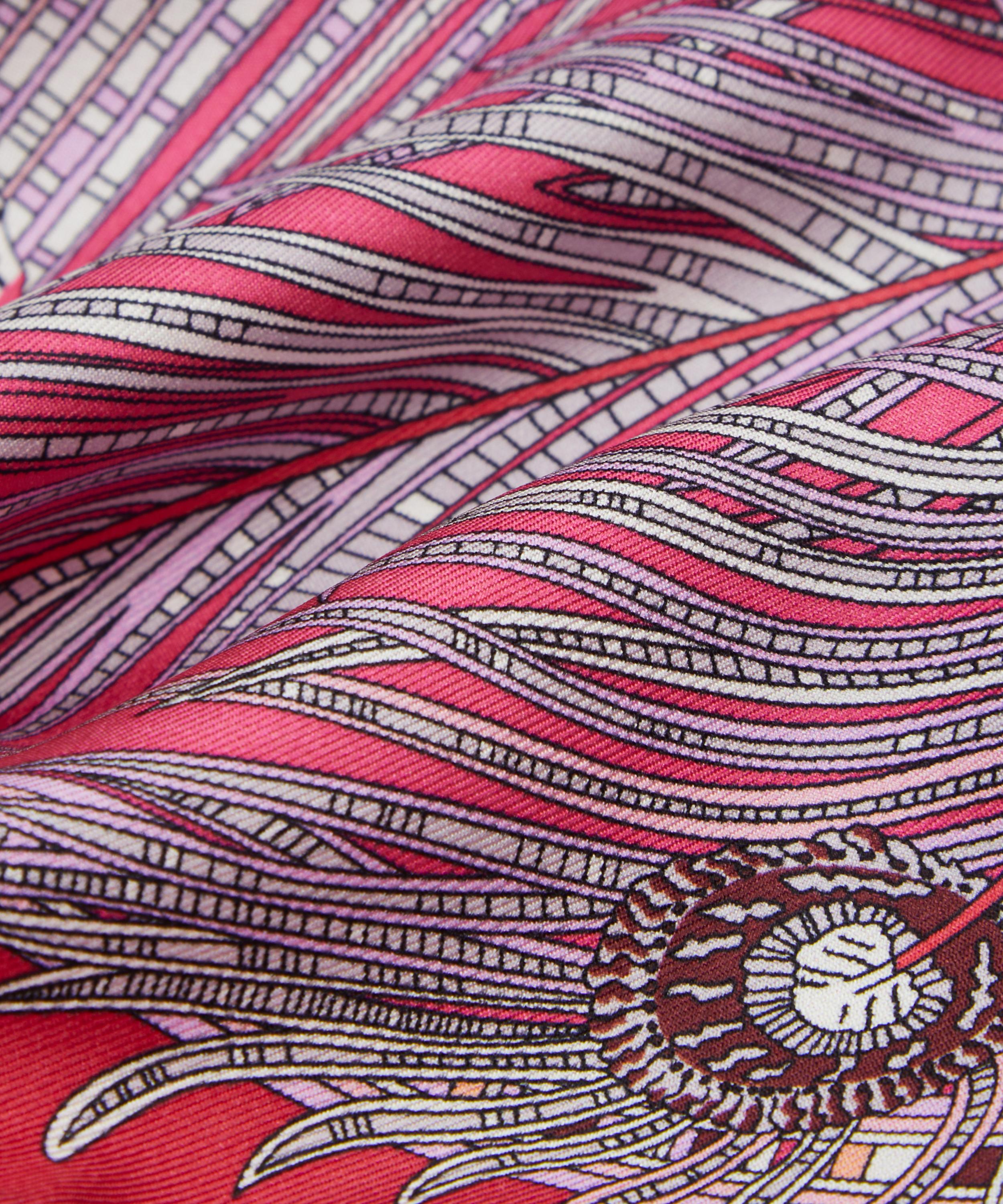 Liberty - Hera Bunch 45X45 Silk Twill Scarf image number 4