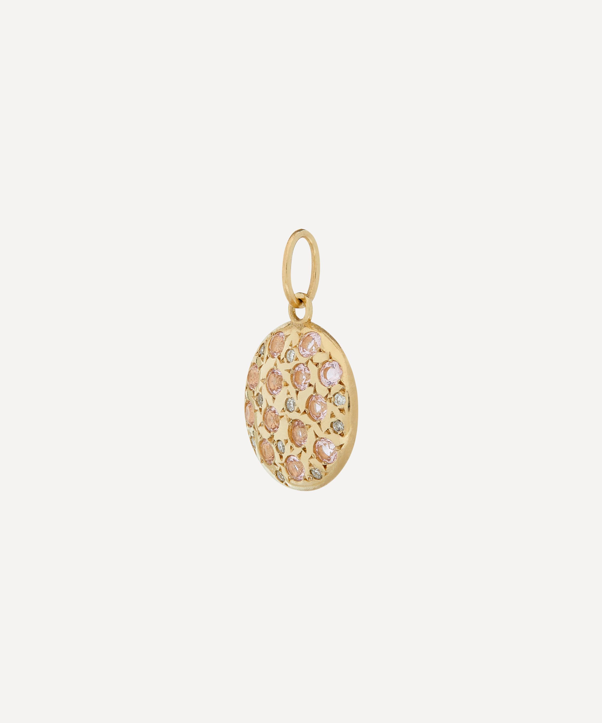 Liberty - 9ct Gold Equinox Morganite Pendant image number 2