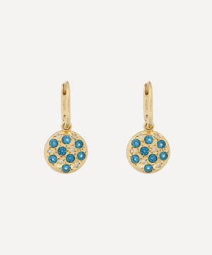 Liberty - 9ct Gold Equinox Blue London Topaz Earrings image number 0