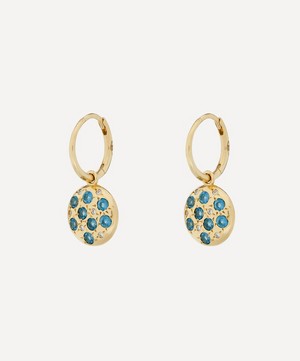 Liberty - 9ct Gold Equinox Blue London Topaz Earrings image number 2