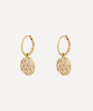 Liberty - 9ct Gold Equinox Morganite Earrings image number 2