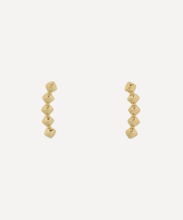 Liberty - 9ct Gold Eclipse Crawler Stud Earrings