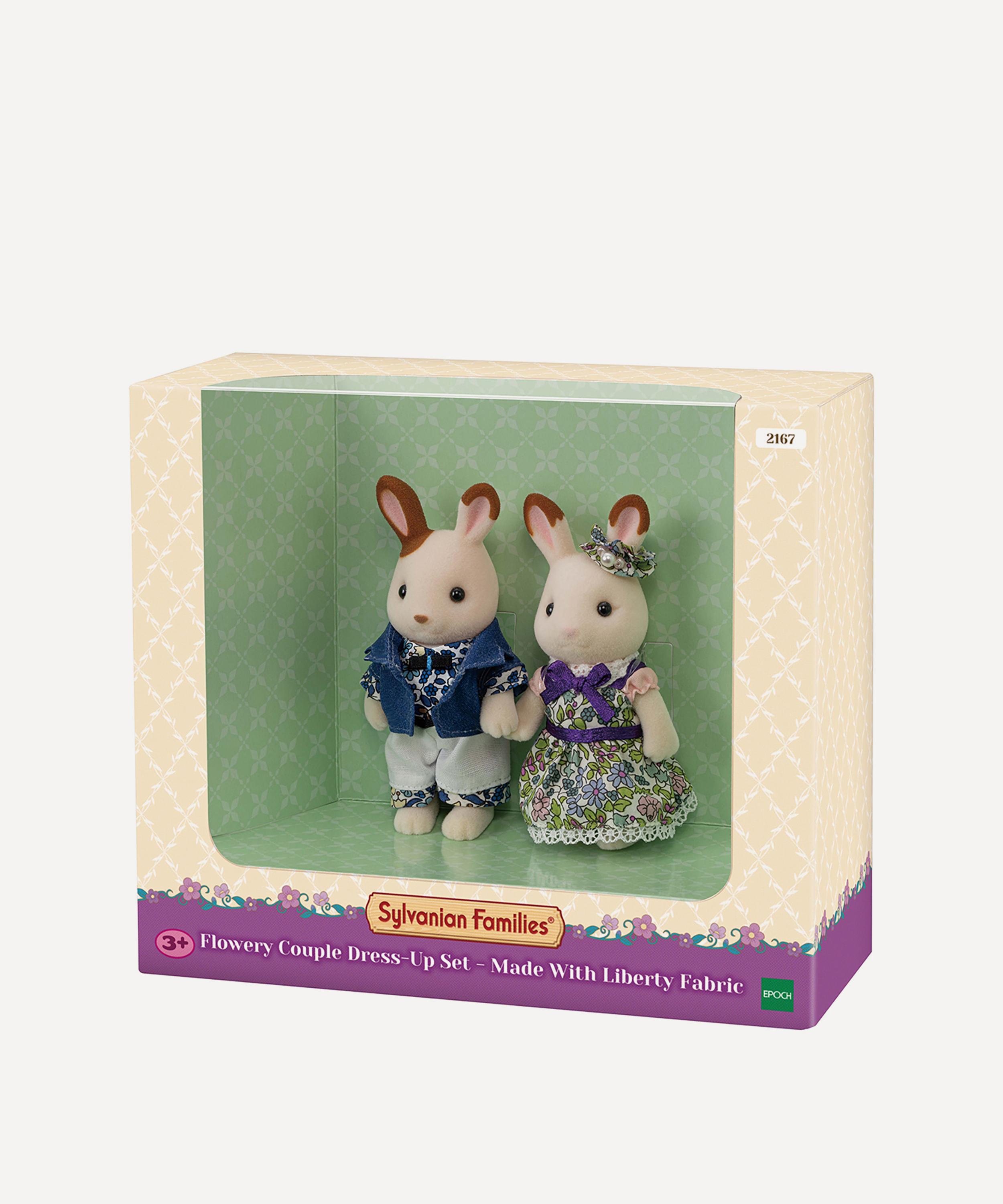 Sylvanian Families - Flowery Couple in Liberty Fabric Dress-Up Set image number 0
