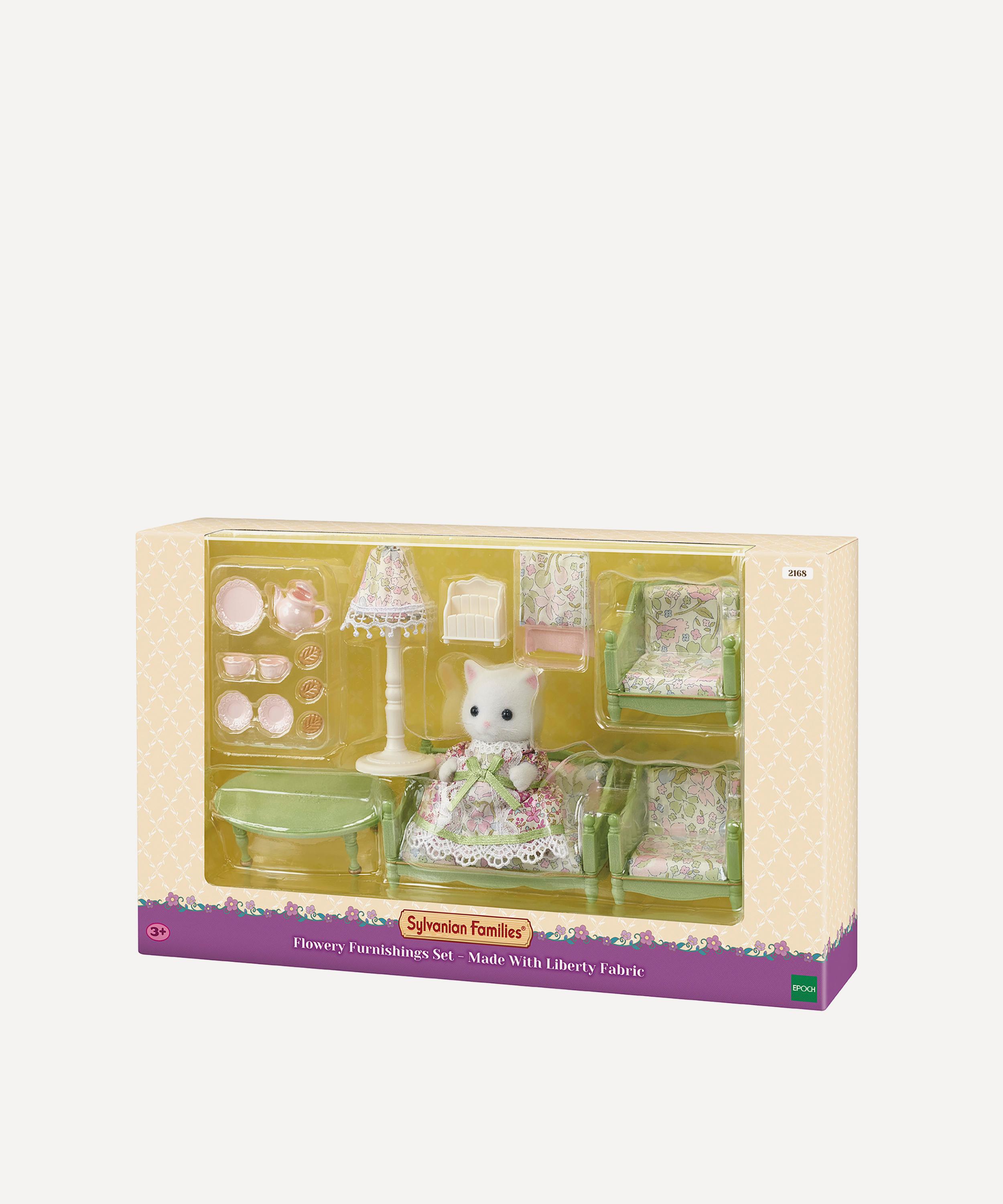 Sylvanian Families Flowery Furnishings in Liberty Fabric Set