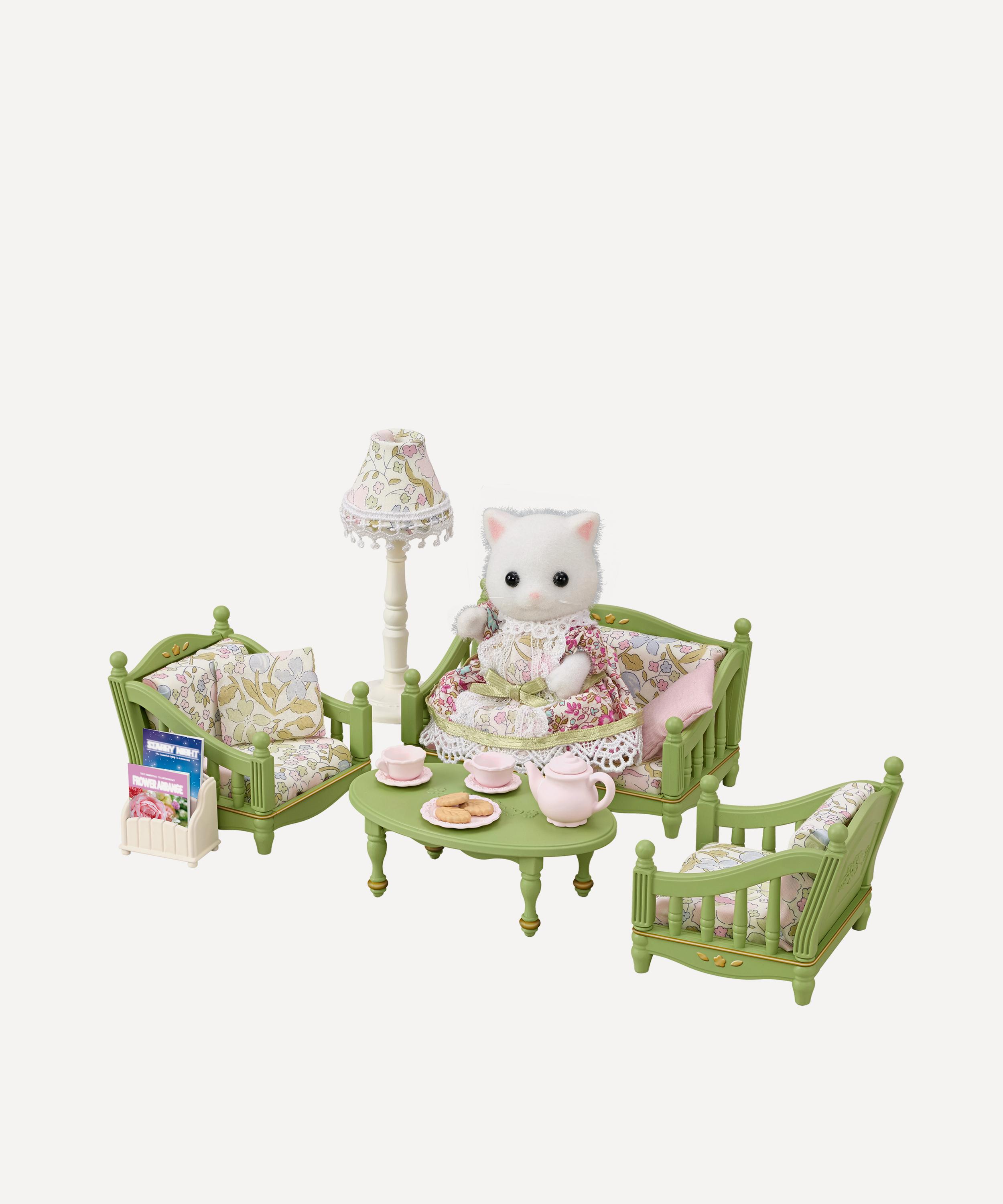 Sylvanian Families Flowery Furnishings in Liberty Fabric Set