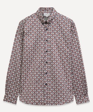 Liberty - Beyoglu Cotton Twill Casual Button-Down Shirt image number 0