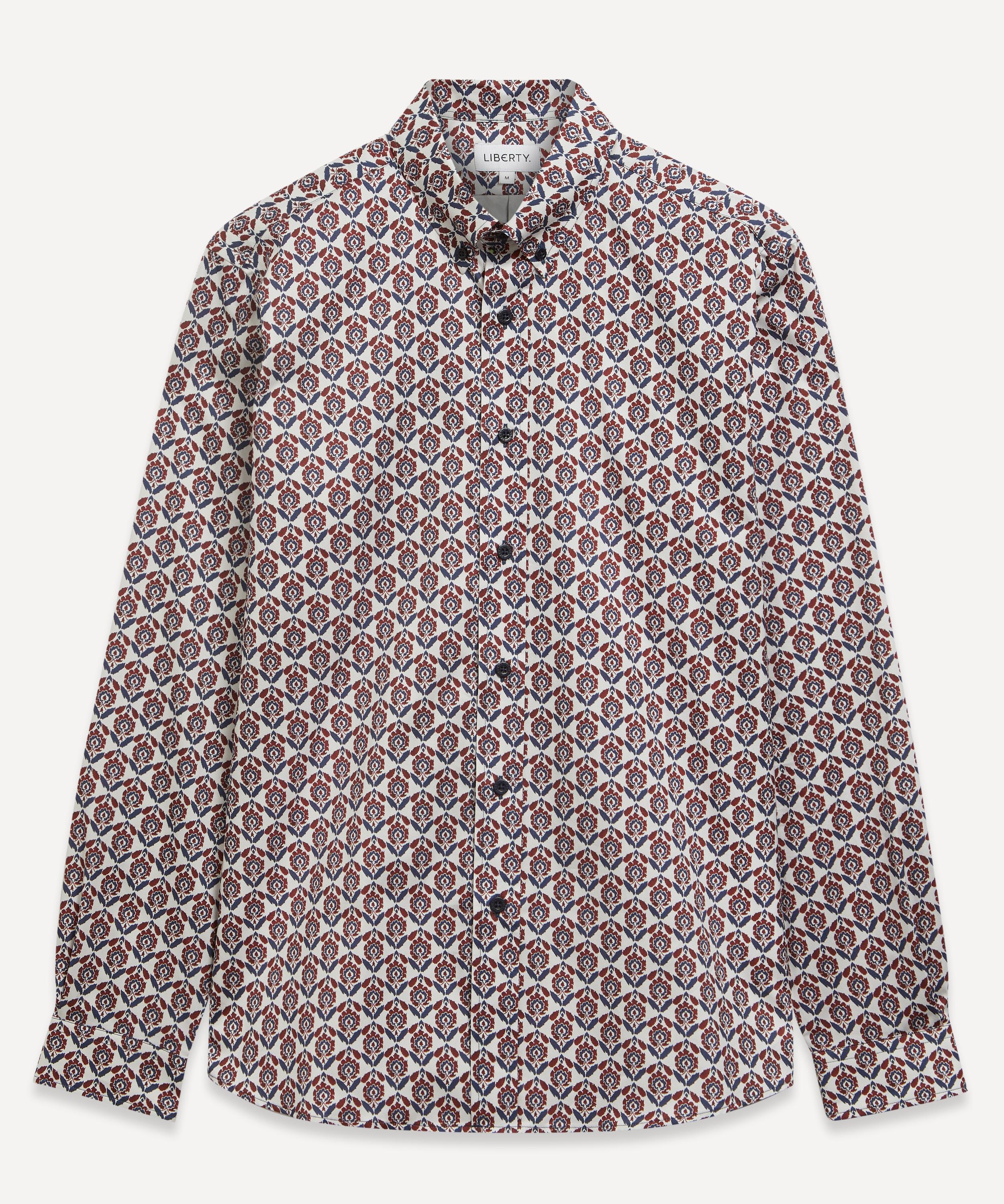 Liberty - Beyoglu Cotton Twill Casual Button-Down Shirt