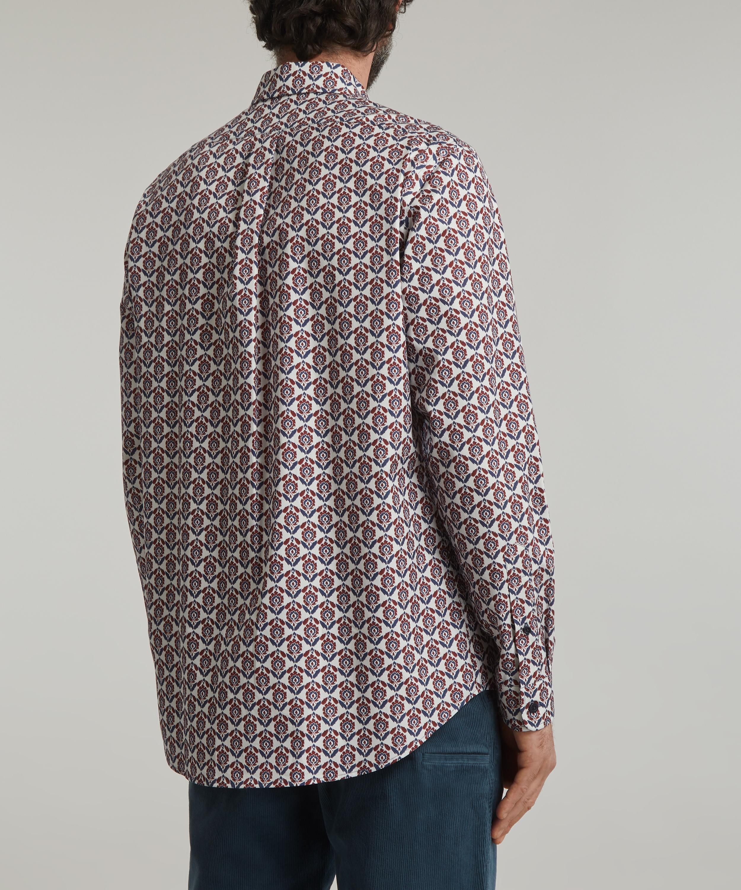 Liberty - Beyoglu Cotton Twill Casual Button-Down Shirt image number 3