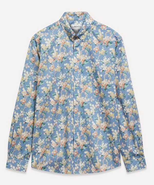 Liberty - Josephine Cotton Twill Casual Button-Down Shirt image number null