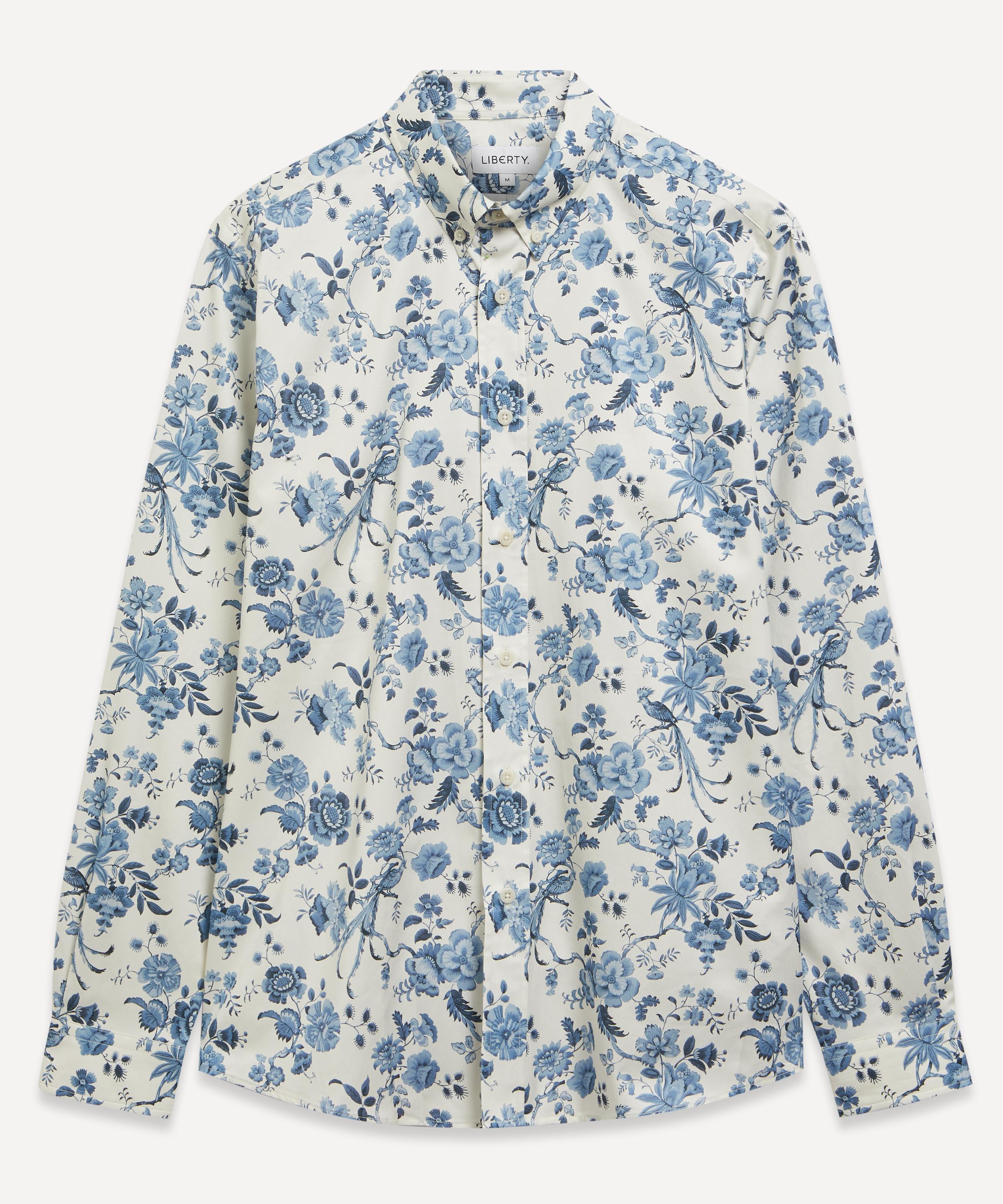 Liberty - Jannah Cotton Twill Casual Button-Down Shirt