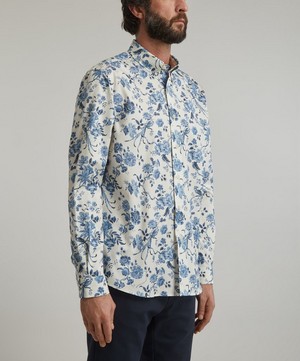 Liberty - Jannah Cotton Twill Casual Button-Down Shirt image number 2