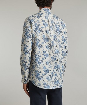 Liberty - Jannah Cotton Twill Casual Button-Down Shirt image number 3