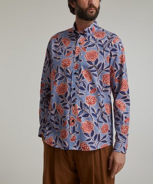 Liberty - Frieze Cotton Twill Casual Button-Down Shirt image number 2