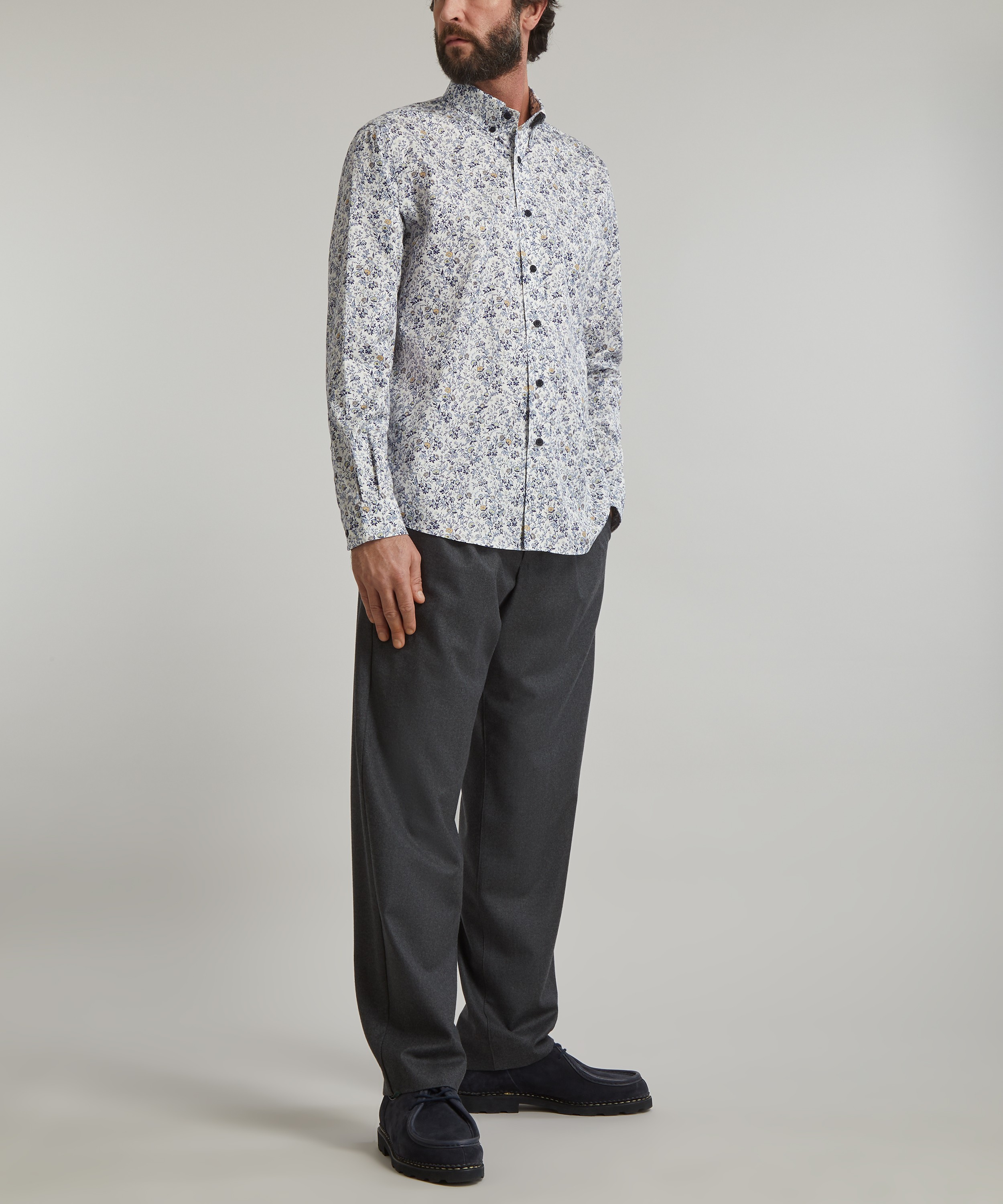 Liberty - Mina Cotton Twill Casual Button-Down Shirt image number 1