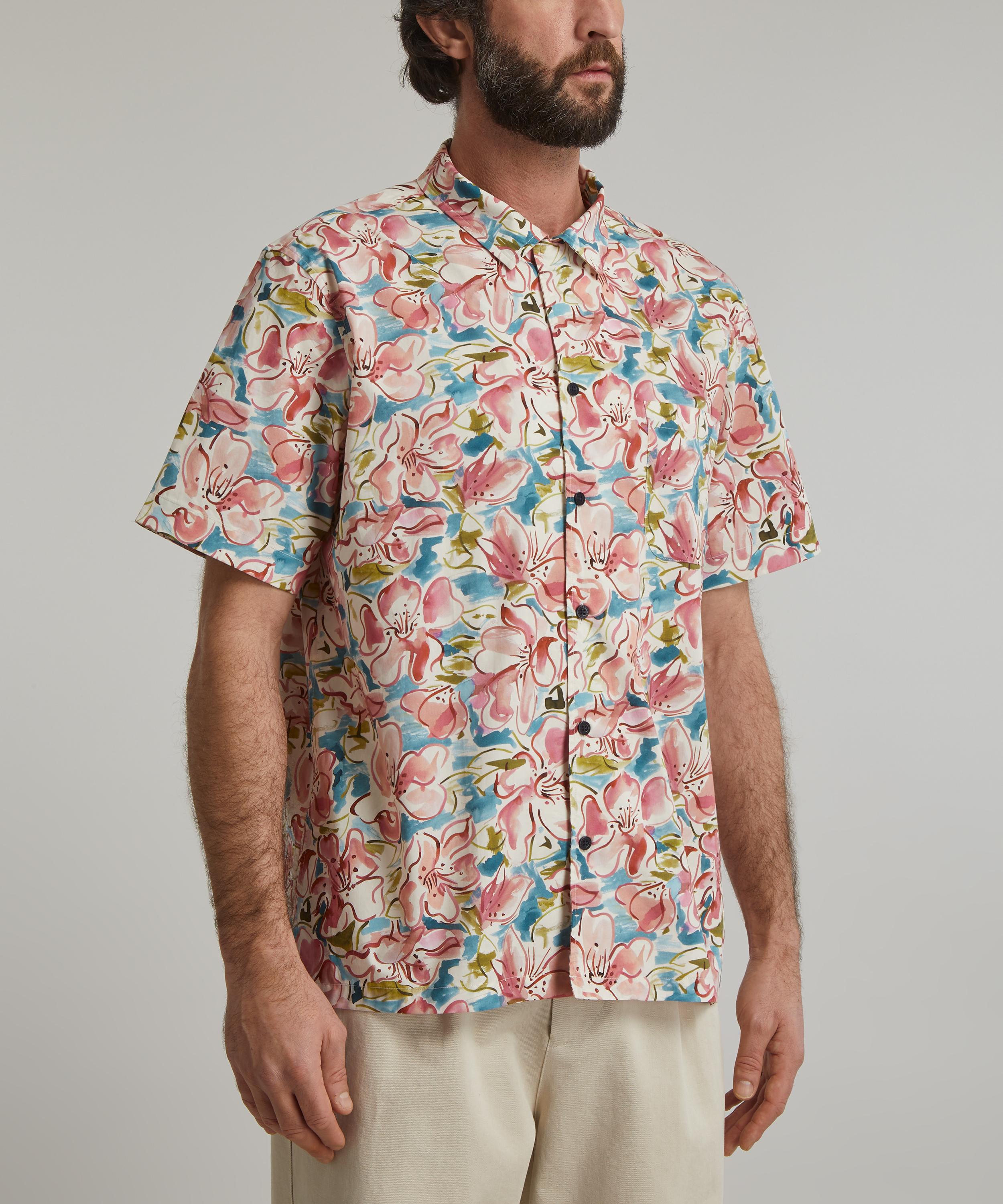 Liberty - Oleander Cotton Poplin Kingly Shirt image number 4