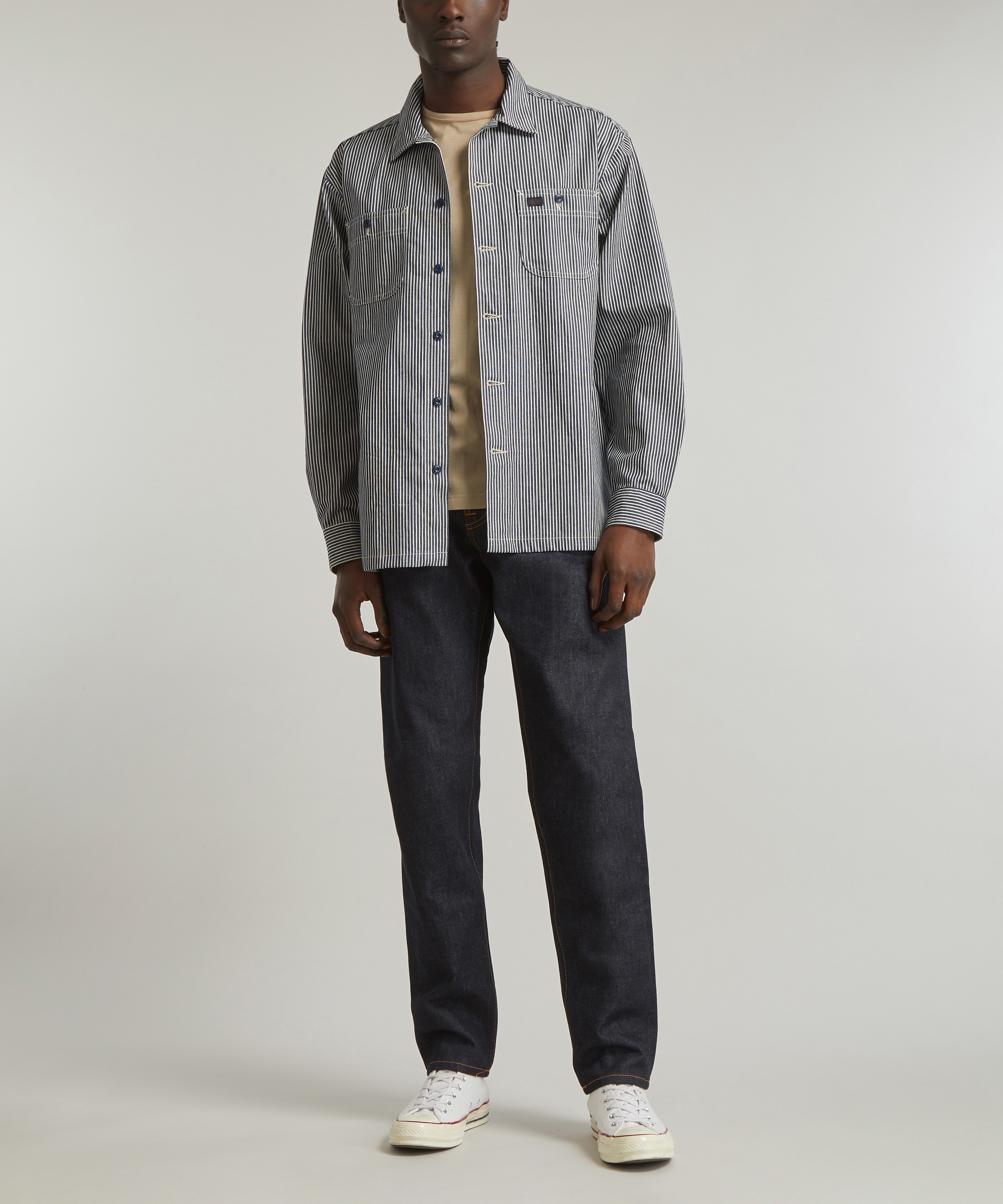 Nudie Jeans Vincent Hickory Stripe Shirt | Liberty