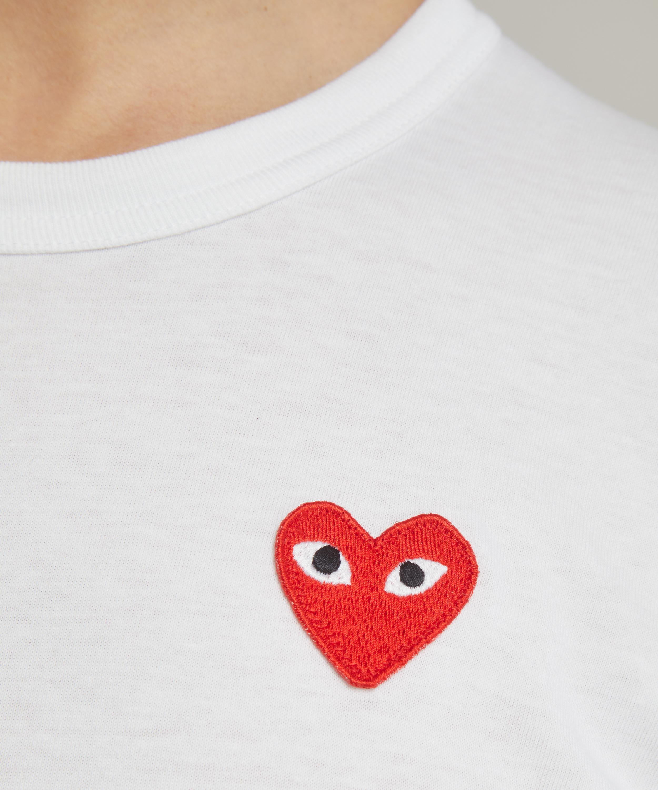 Comme des garçons play t shirt 90 hotsell