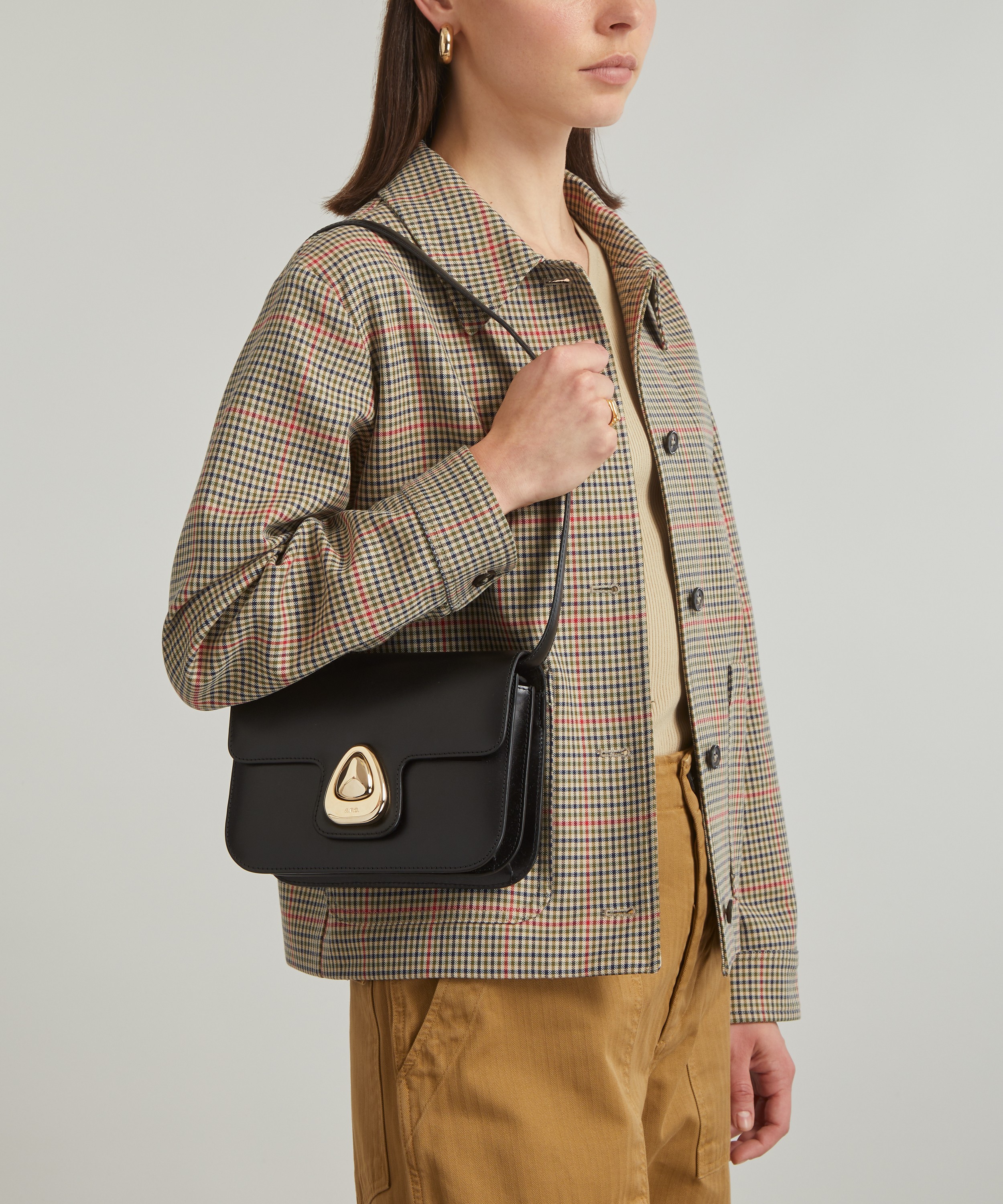 A.P.C. Astra Small leather shoulder bag A.P.C.
