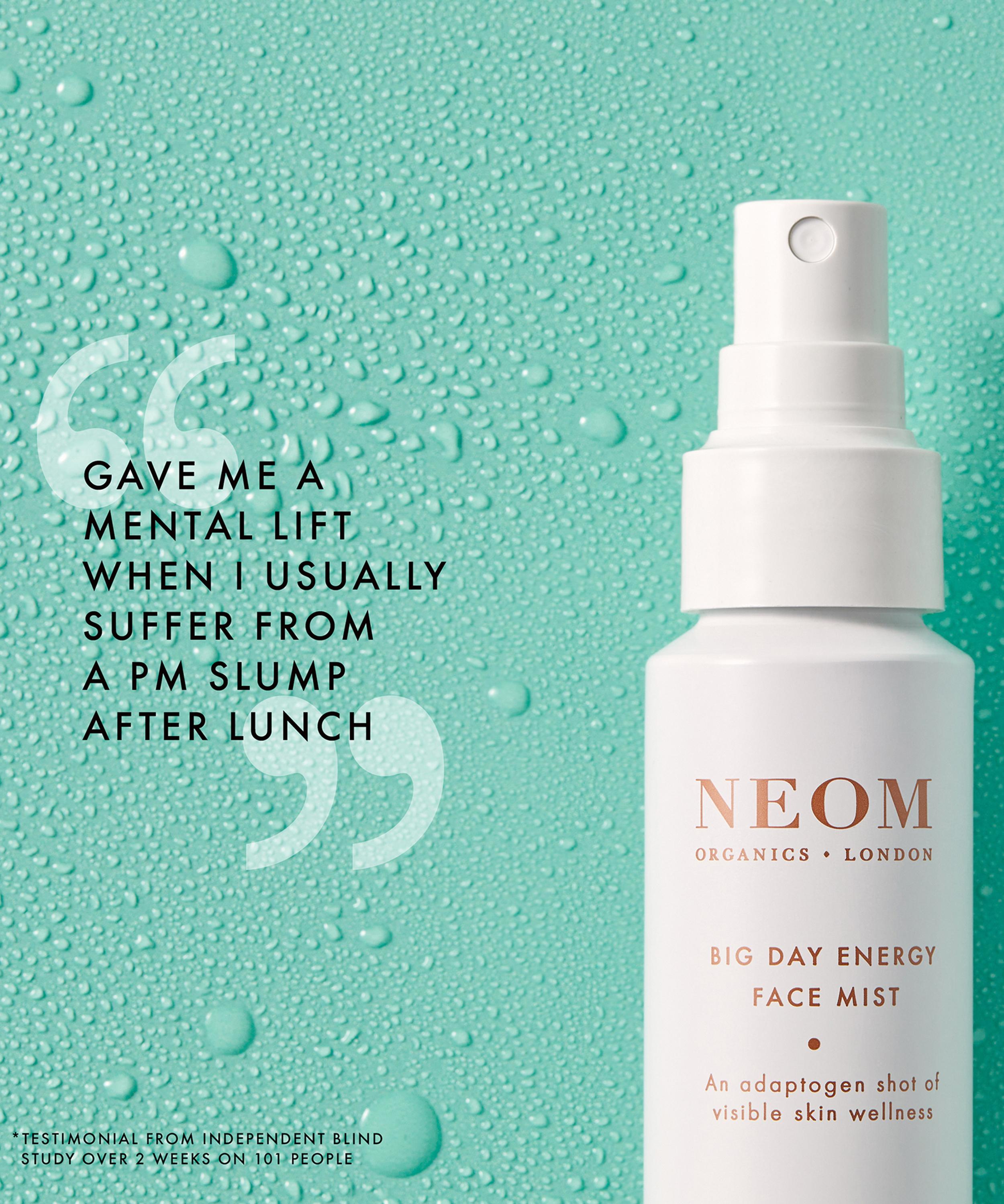 NEOM Wellbeing London - Big Day Energy Face Mist 75ml image number 4