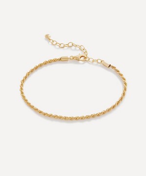 Monica Vinader - 18ct Gold-Plated Vermeil Silver Rope Chain Bracelet image number 0
