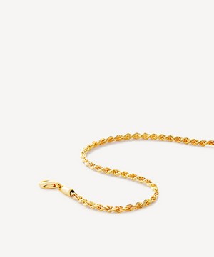 Monica Vinader - 18ct Gold-Plated Vermeil Silver Rope Chain Bracelet image number 2