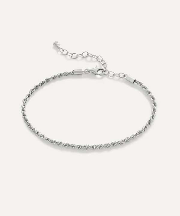Monica Vinader - Sterling Silver Rope Chain Bracelet