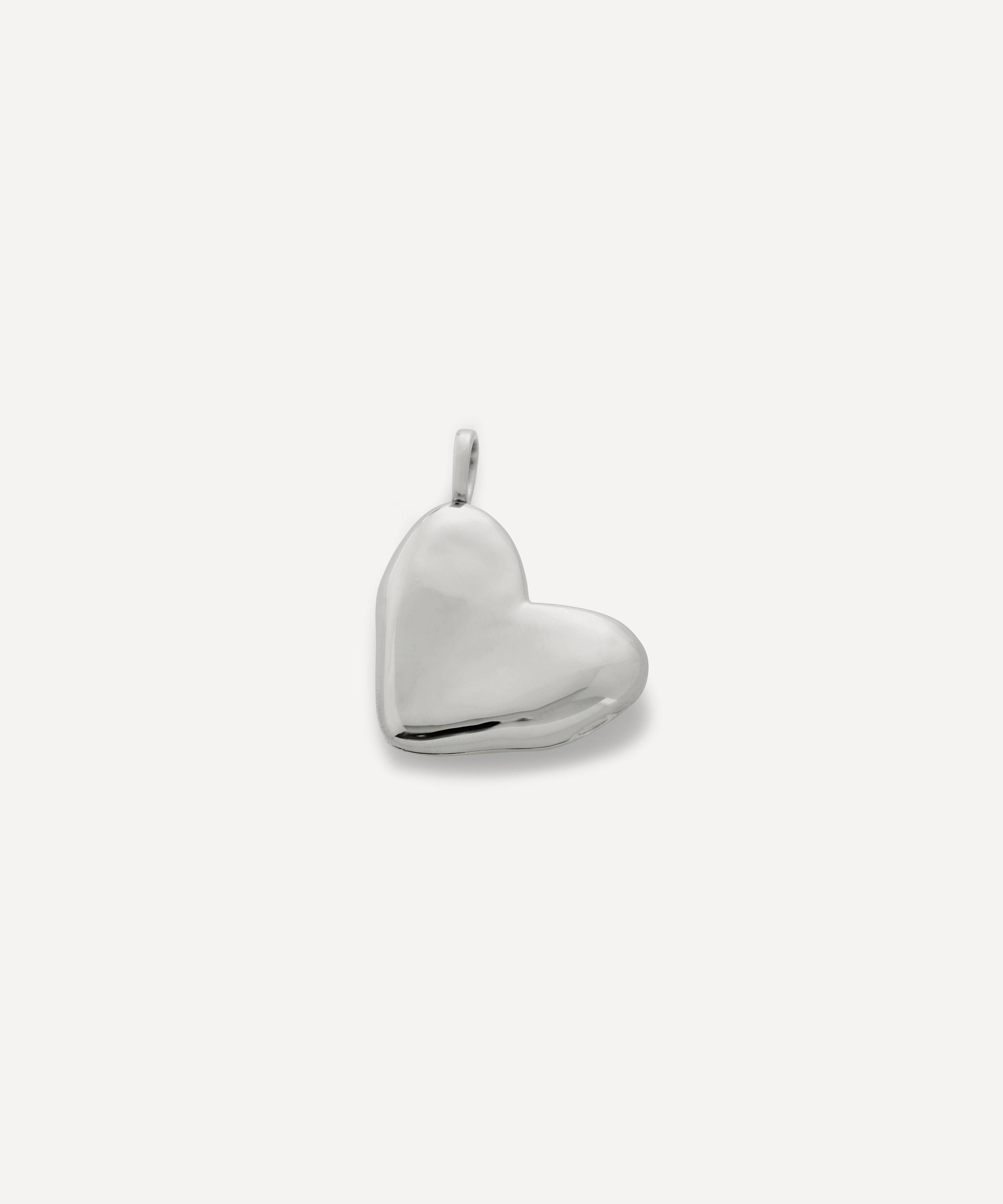 Monica Vinader - Sterling Silver Heart Locket