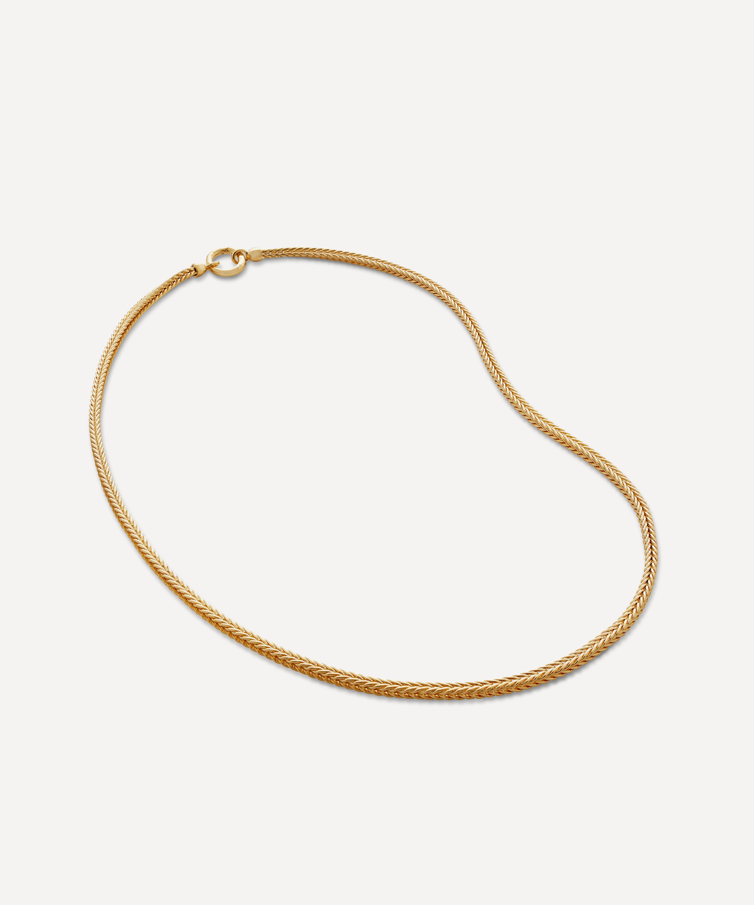 Monica Vinader - 18ct Gold-Plated Vermeil Silver Juno Chain Necklace image number 0