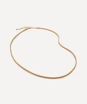 Monica Vinader - 18ct Gold-Plated Vermeil Silver Juno Fine Chain Necklace image number 0