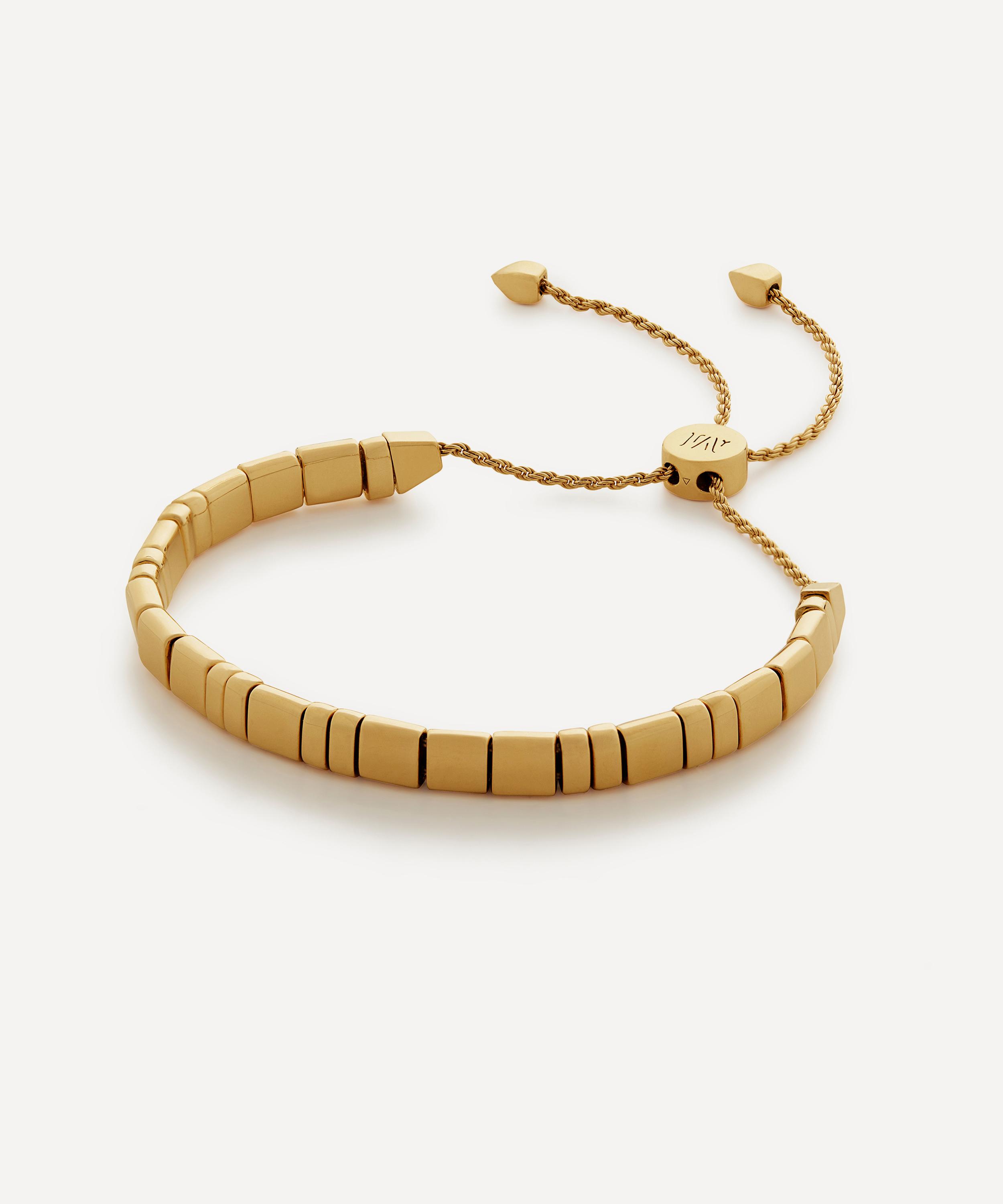 Monica Vinader - 18ct Gold-Plated Vermeil Silver Delphi Friendship Bracelet image number 0