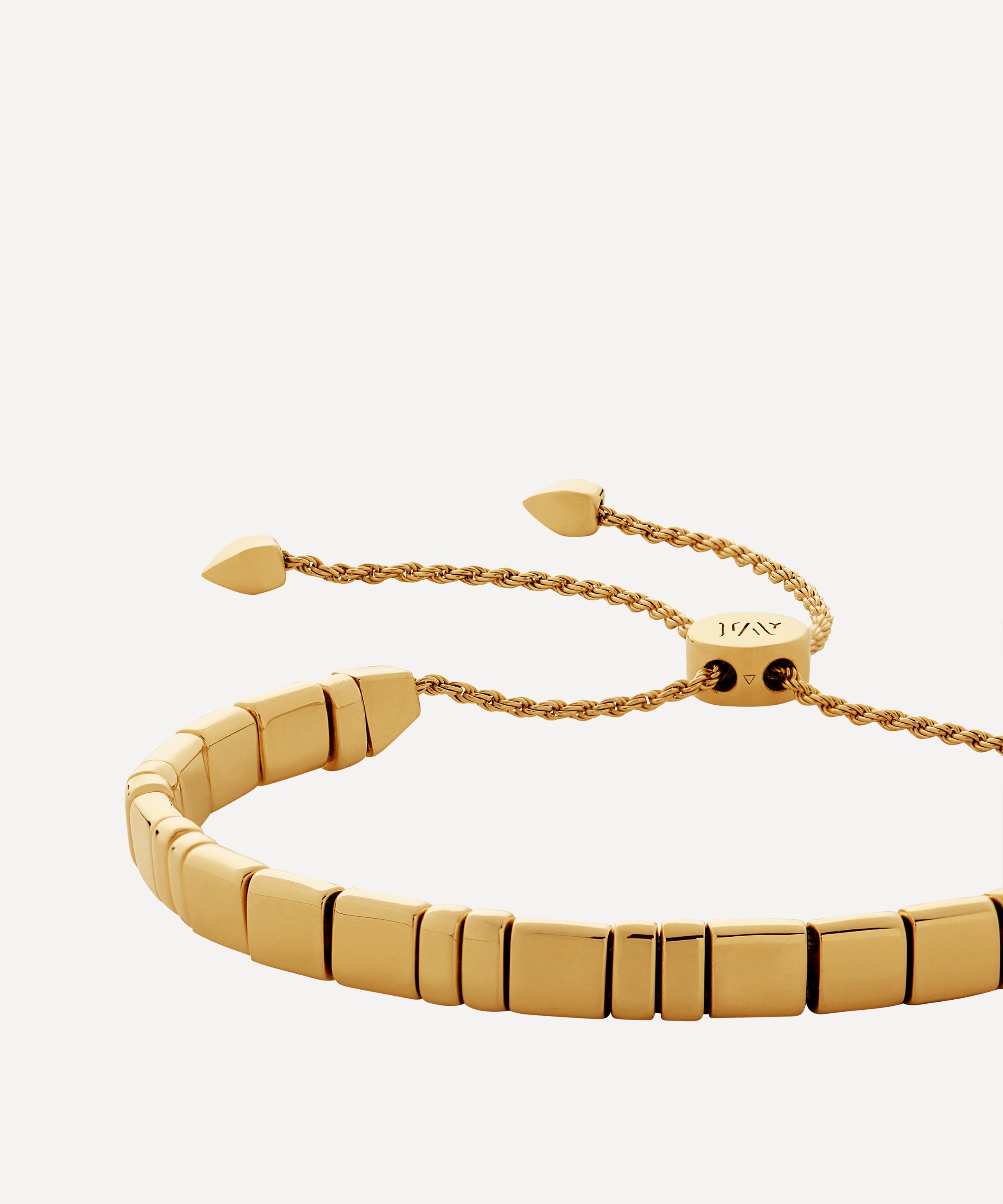 Monica Vinader - 18ct Gold-Plated Vermeil Silver Delphi Friendship Bracelet image number 1