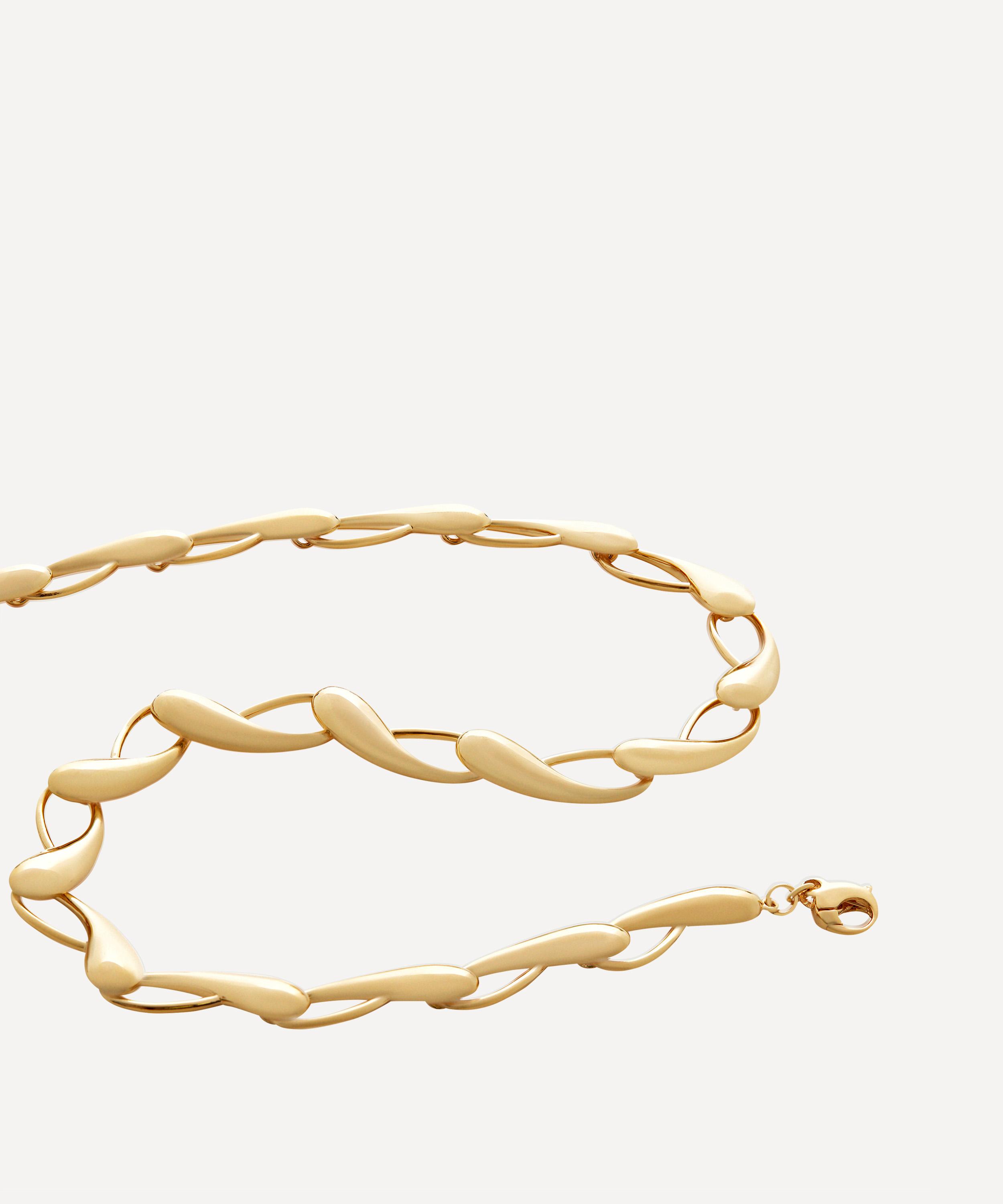 Monica Vinader - 18ct Gold-Plated Vermeil Silver Nura Choker Necklace image number 2