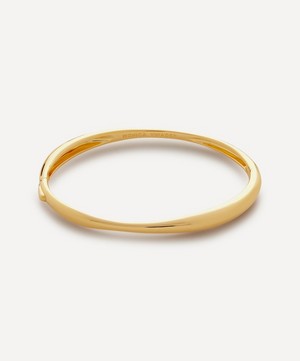Monica Vinader - 18ct Gold-Plated Vermeil Silver Nura Reef Thin Bangle image number 0