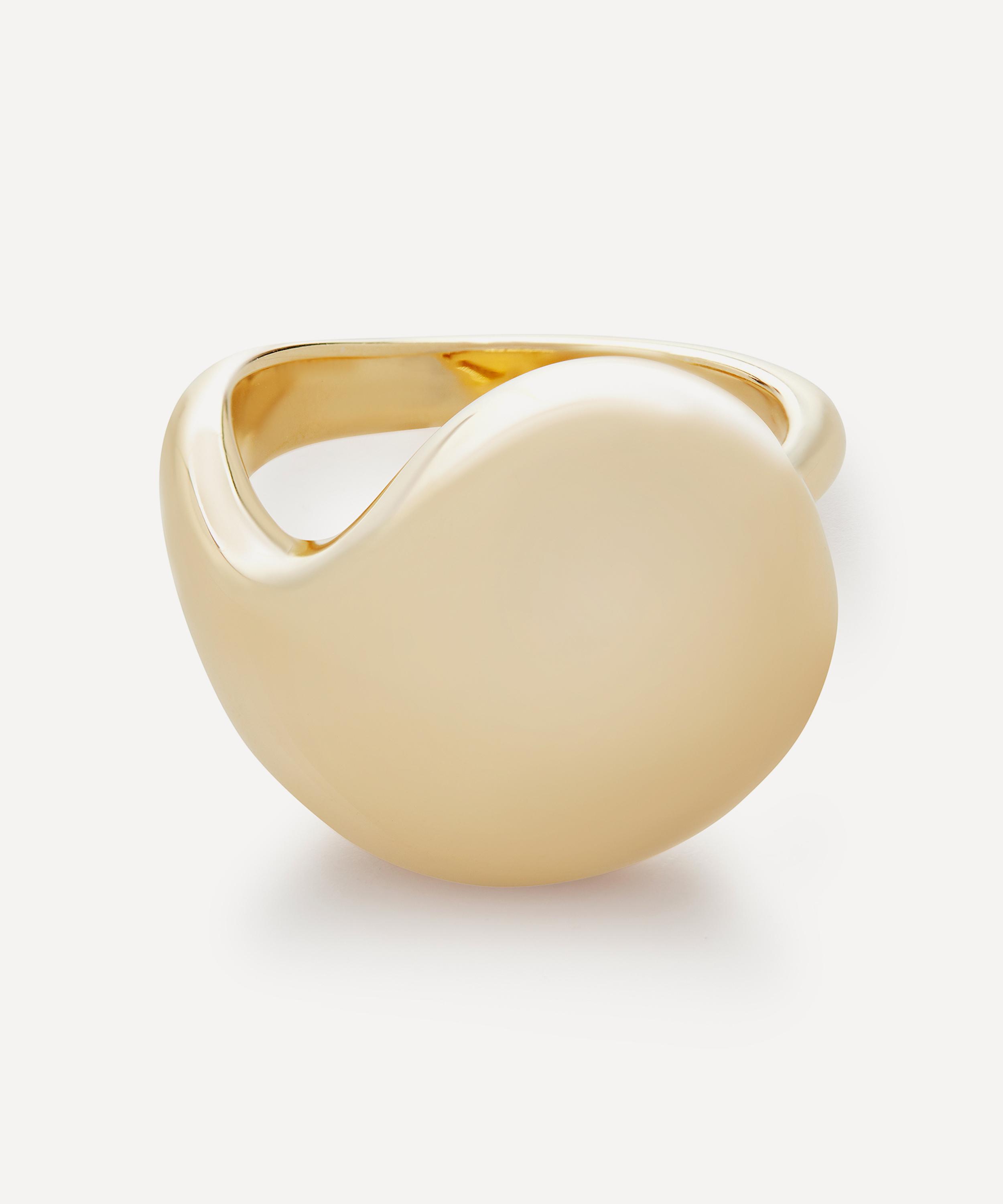 Monica Vinader - 18ct Gold-Plated Vermeil Silver Nura Wrap Ring image number 0