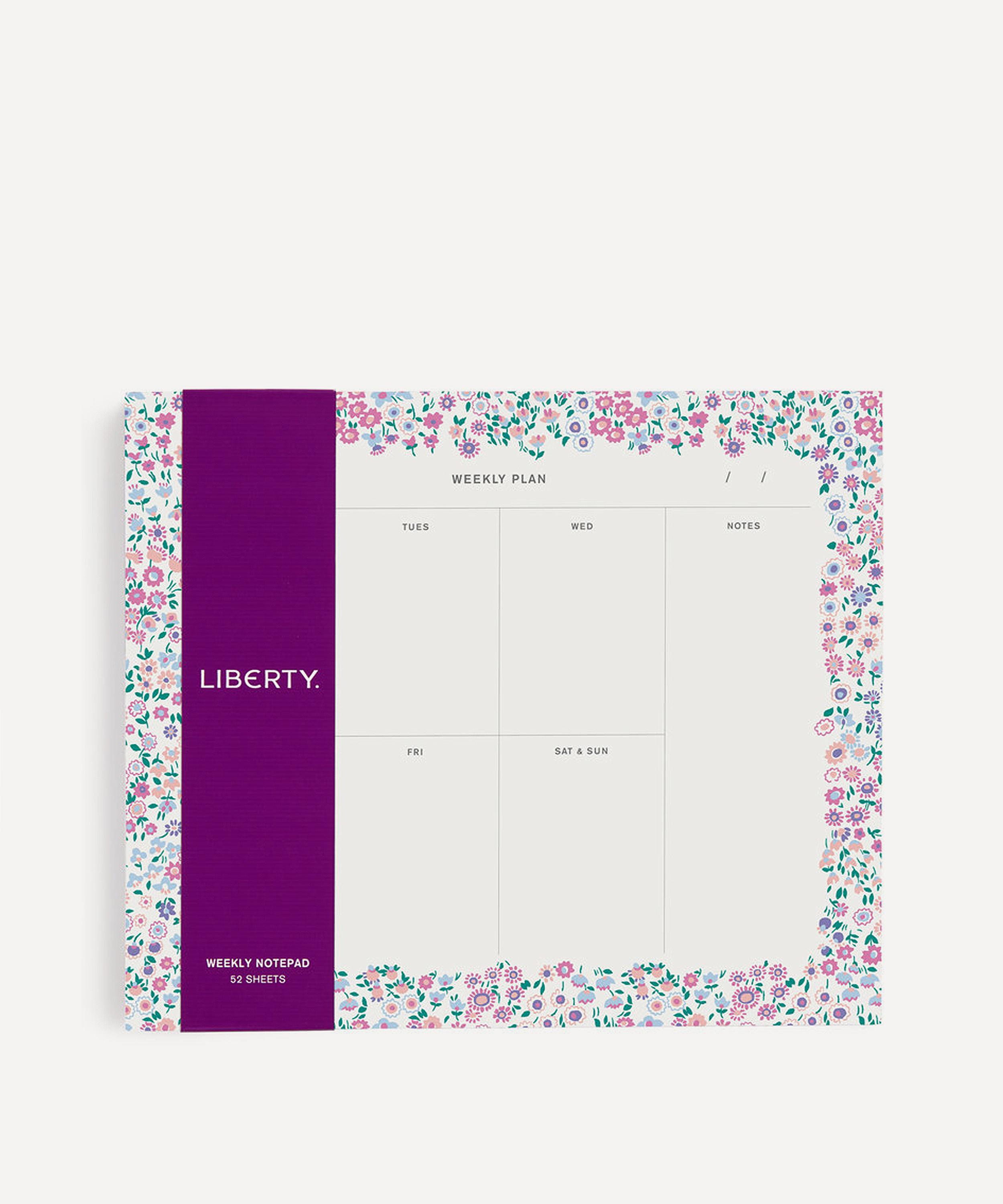 Liberty - Cooper Dance Weekly Notepad