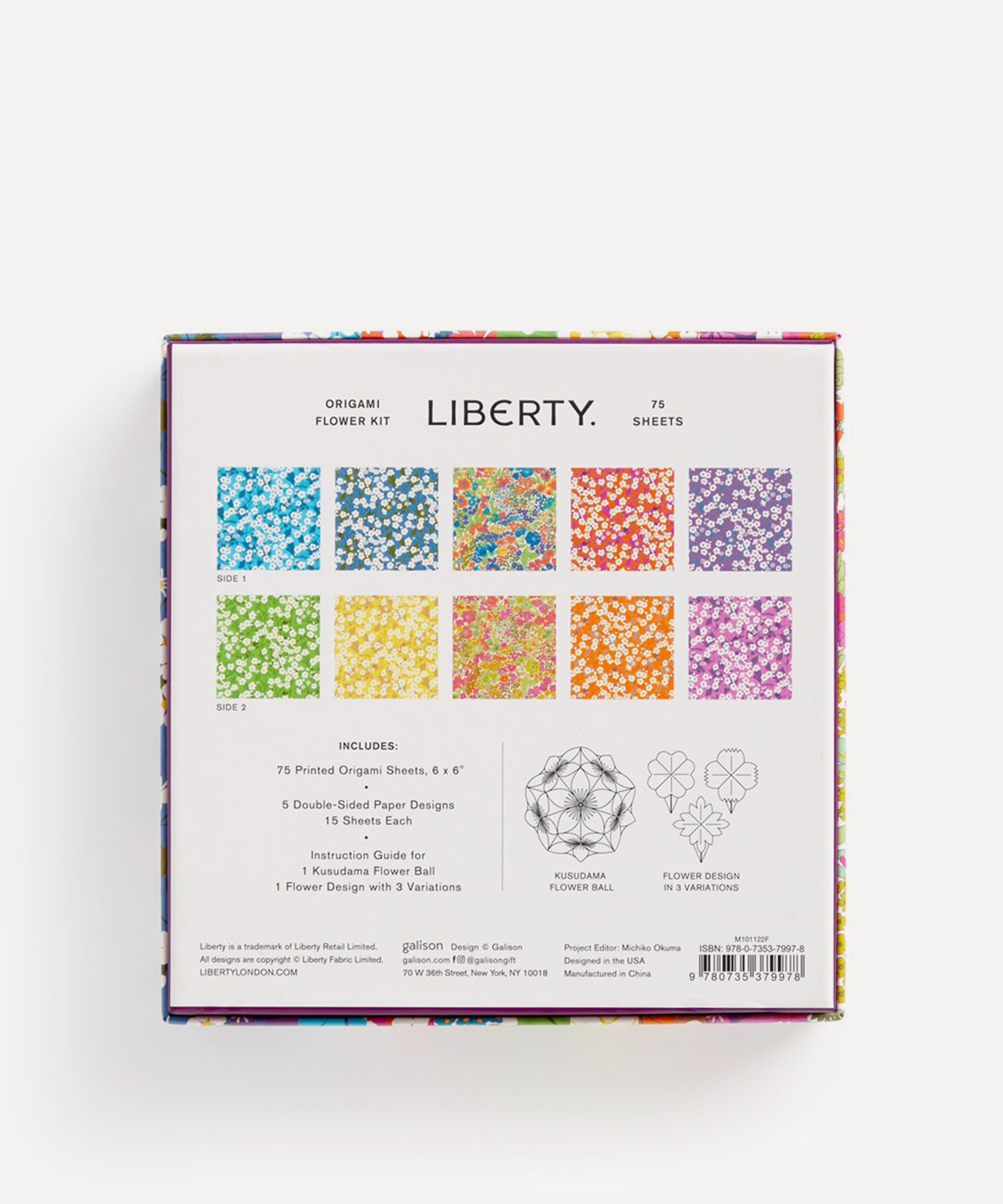 Liberty Classic Floral Origami Flower Kit - SFMOMA Museum Store