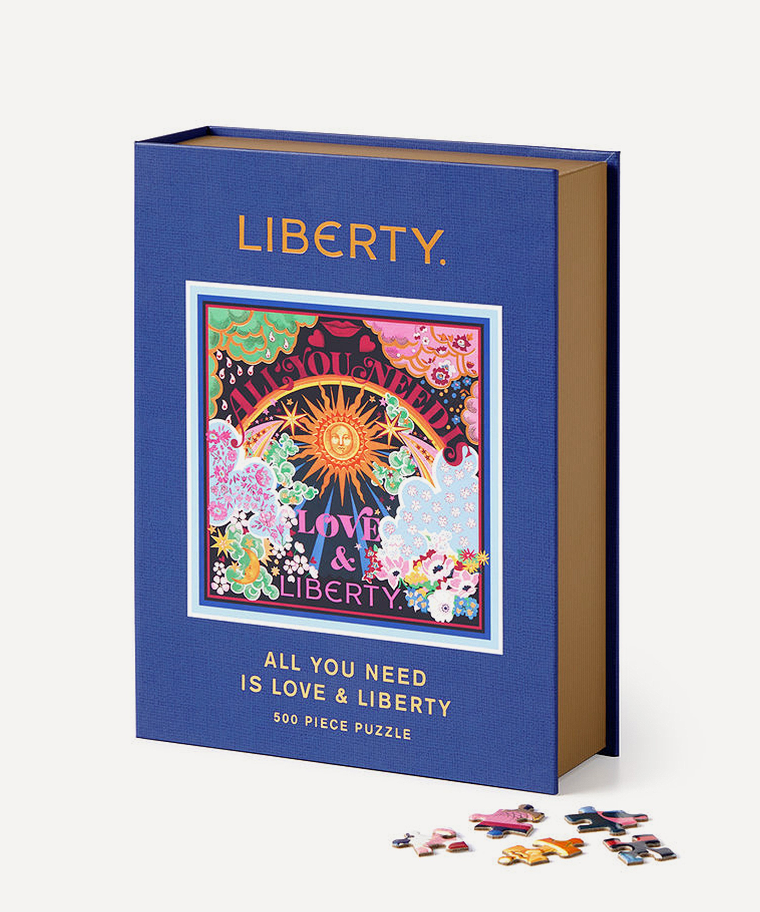 Liberty - All You Need is Love & Liberty 500 Piece Book Box Puzzle image number 0