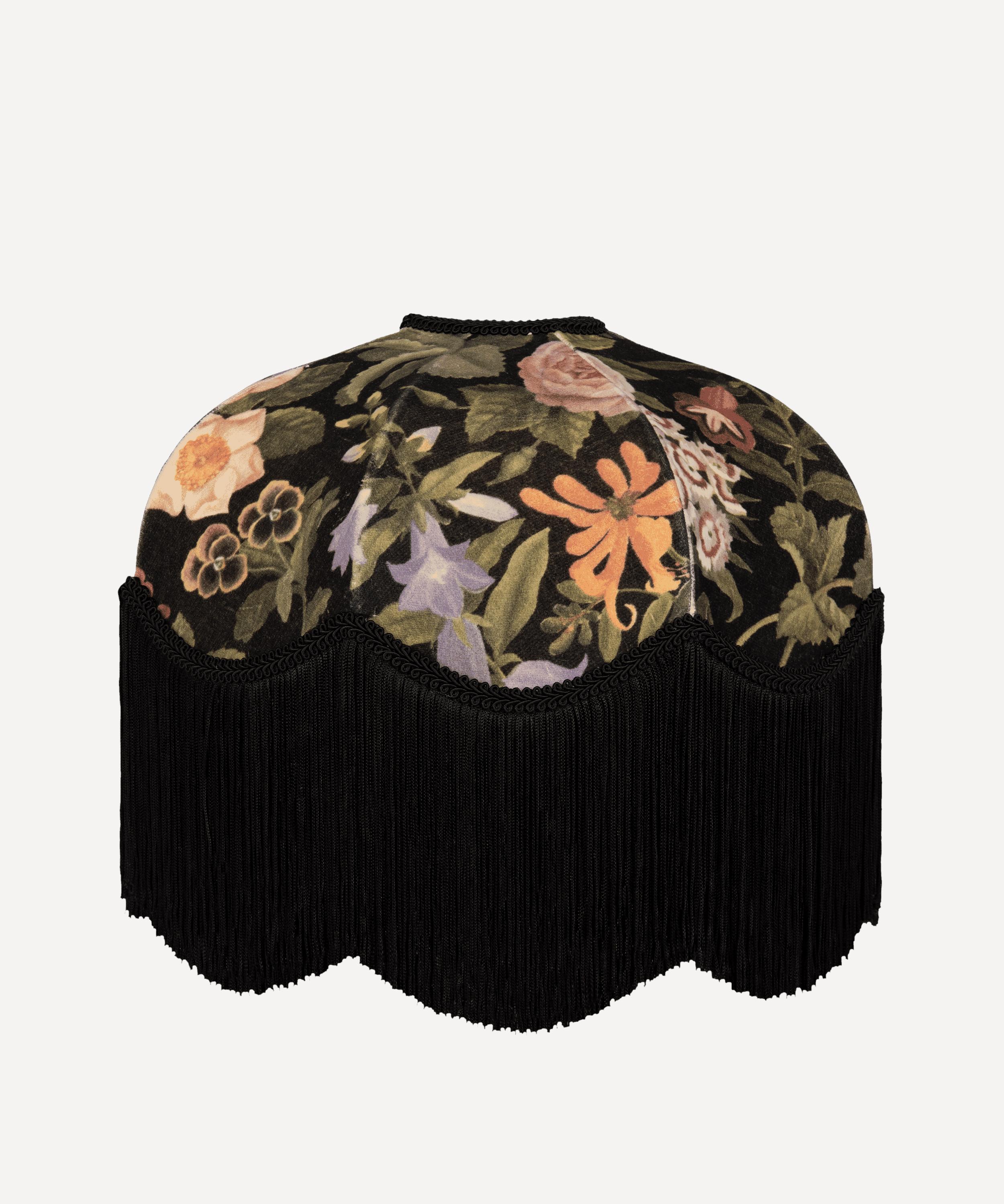 House of Hackney - Floralia Velvet Tilia Lampshade image number 0