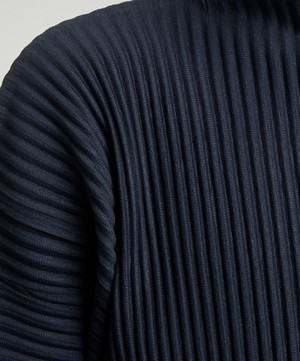 HOMME PLISSÉ ISSEY MIYAKE - Basics Pleated Pullover Top image number 4