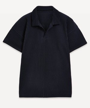 HOMME PLISSÉ ISSEY MIYAKE - Basics Pleated Short Sleeve Shirt image number 0
