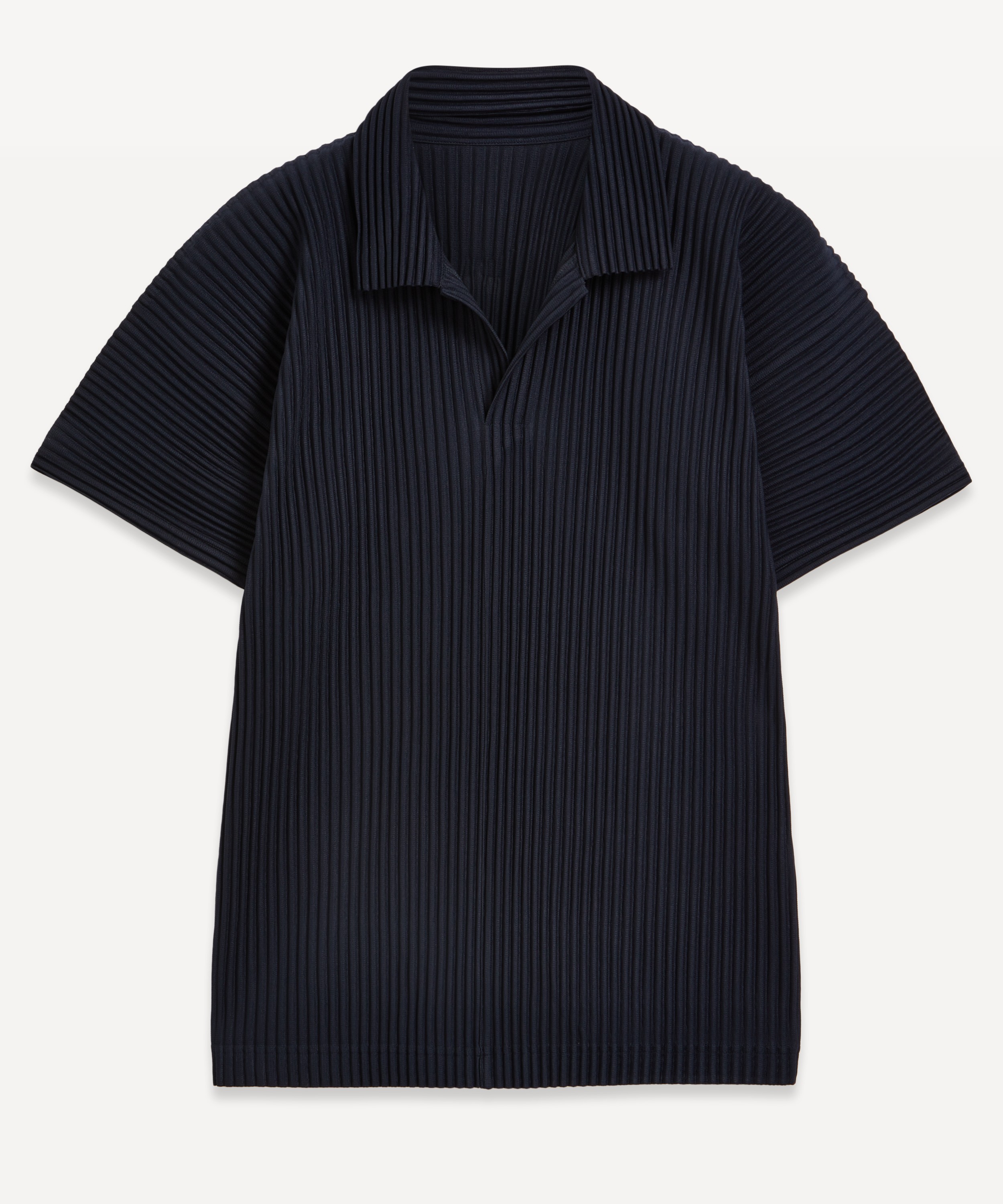 HOMME PLISSÉ ISSEY MIYAKE - Basics Pleated Short Sleeve Shirt image number null