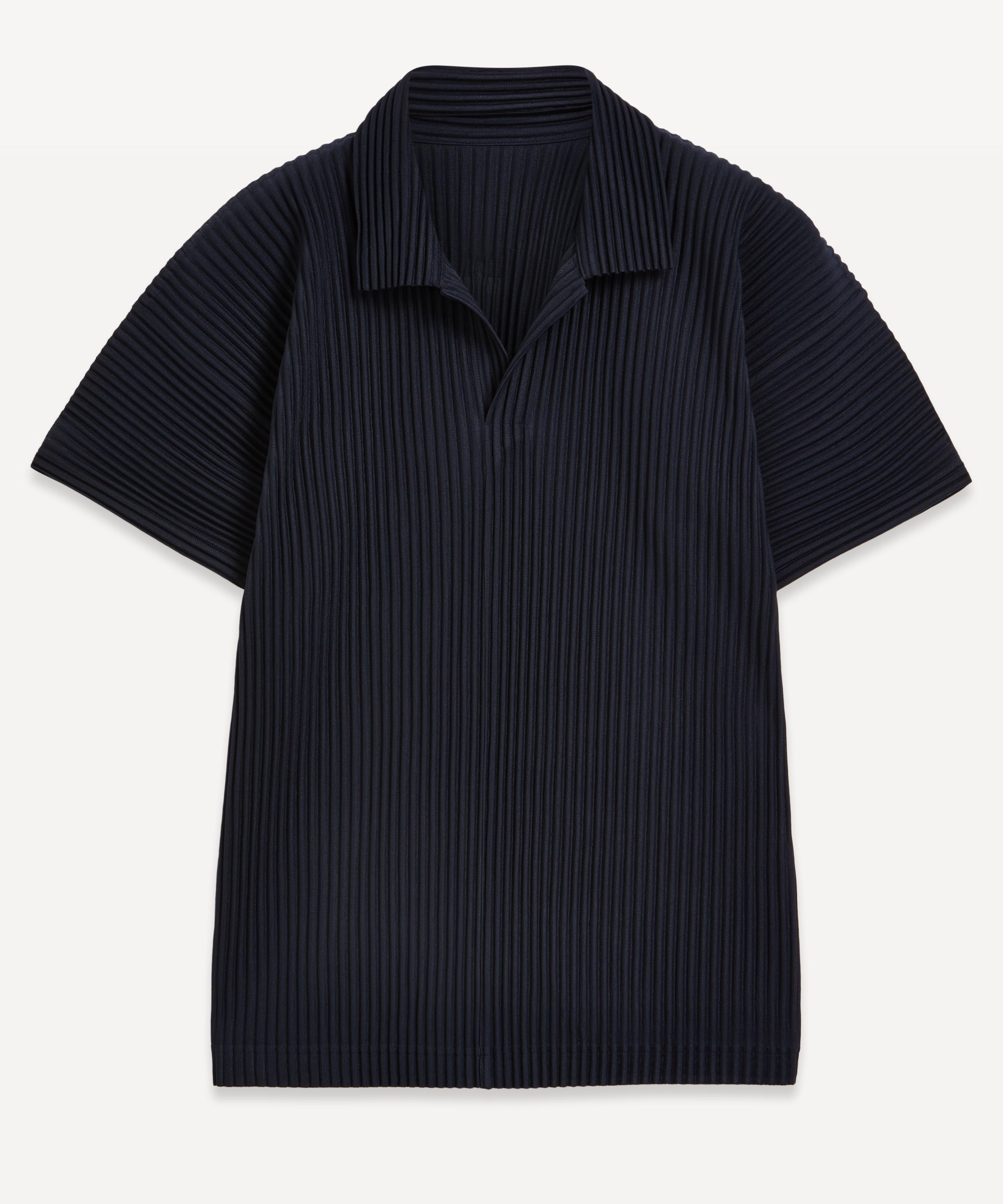 HOMME PLISSÉ ISSEY MIYAKE Basics Pleated Short Sleeve Shirt | Liberty